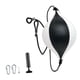 thumbnail image 3 of Bola De Boxeo PU Bolso De Velocidad De Cuero Para Entrenamiento De Reacción Coordinación Ojo De Ojo Blanco Blanco, 3 of 5