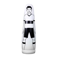 Ioensy - Maniquí Inflable De Entrenamiento De Fútbol, Accesorio, Vaso De Entrenador De Fútbol, Adultos, Blanco
