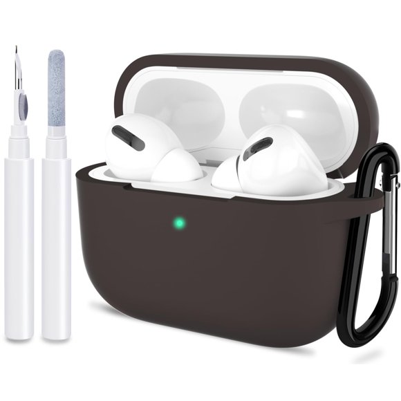 Funda de silicona ATUAT para AirPods Pro 1ª/2ª generación – Color café