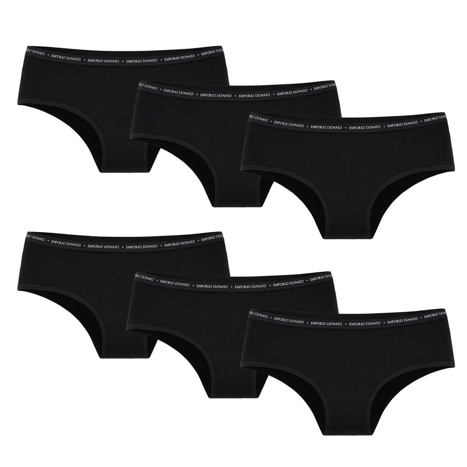 Giovacchino - Pack De 6 Calzones Pantaleta Algodón Mujer