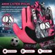 thumbnail image 4 of Guantes de Portero de Fútbol ONYX SPORTS Rosa, Pack de 2, 4 of 8
