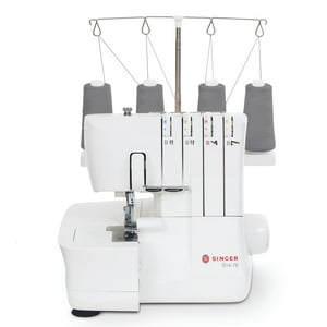 Máquina De Overlock Serger Singer S14-78 De 2 A 3 Puntos, Color Blanco