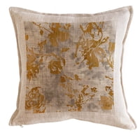 Tuyo Print - Cojín Tapiz Mostaza 1, 45X45