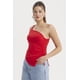 thumbnail image 2 of Polera Mujer Escote Y Basta Asimétrica Rojo Oscuro, 2 of 4