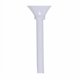 thumbnail image 1 of Barra de extensión Matthews Fan 25 cm blanco brillante 1 pulg. de diámetro 0,5 kg, 1 of 9