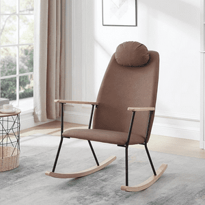 Muebles Santa Ana - Mecedora Brown Pu