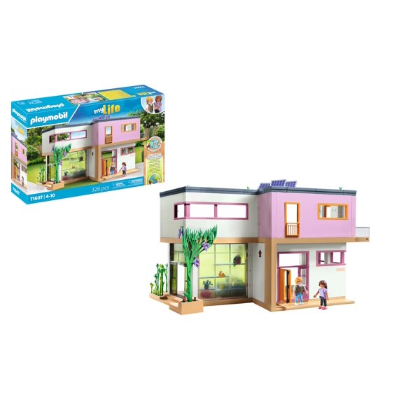 Set de Juguete Miniatura Casa Living Playmobil de 326 Piezas