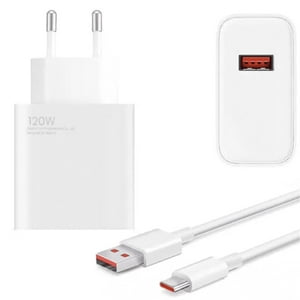 Irm - Cargador 120W Usb A Tipo C Pd Carga Rápida + Cable