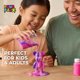 thumbnail image 4 of Kit DIY Mini Osito Llavero de Pintura Por Goteo Pour Palz - Morado, 4 of 7