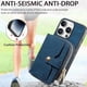 thumbnail image 4 of Funda Tipo Cartera con Correa Cruzada para iPhone 16 Pro Protección Contra Golpes Azul, 4 of 6