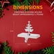 thumbnail image 5 of Soporte de metal para calcetines navideños, plateado, para colgar calcetines de árbol de Navidad, gancho antideslizante para adornos de repisa, ideal para chimeneas navideñas de estilo rústico., 5 of 6