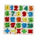 thumbnail image 5 of Rompecabezas de madera coloridos para niños pequeños, juguete de desarrollo Educación preescolar de aprendizaje temprano para niños de 3 4 5 años de e Tablero de números L, 5 of 5