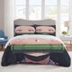 thumbnail image 1 of nezuko Bedding Sets Cartoon Duvet Cover Lightweight 3 Piece Bet Sets for Kids Boys Girls, 1 of 5