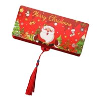 Bothyi - Sobre Navideño Para Dinero, Diseño De Feliz Navidad, Para Mamá, Niña Y Año Nuevo, Color Rojo