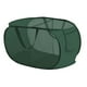 thumbnail image 2 of Cesto De Ropa Sucia Plegable De Malla Para Ropa Sucia Para Ropa Interior De Dormitorio De Dormitorio 2 Rejillas Verde, 2 of 3