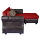 thumbnail image 2 of Seccional Verona Reversible Rojo, 2 of 3
