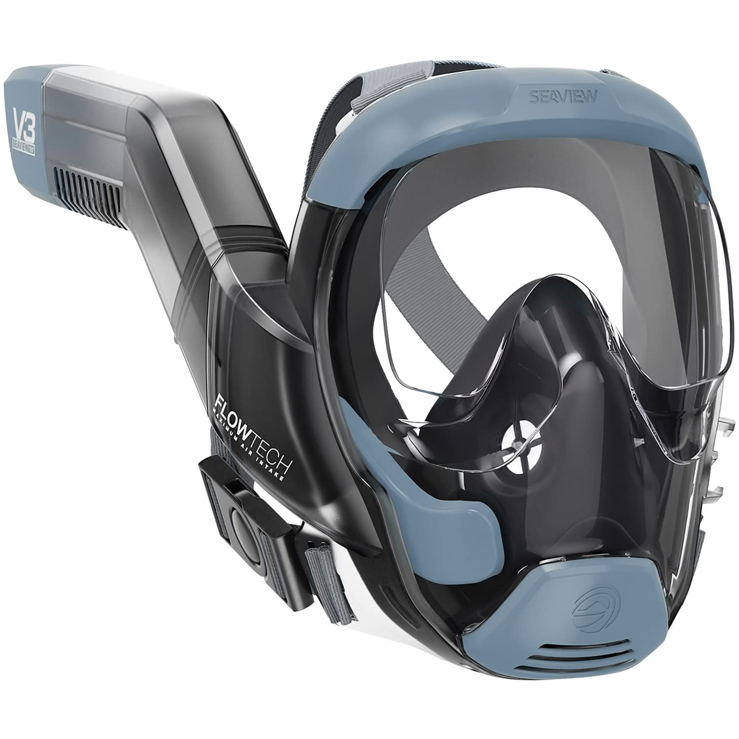 Máscara De Snorkel Seaview 180 V3 Integral Para Adultos