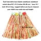 thumbnail image 3 of Conjunto de disfraz hawaiano de luau hula grass para niñas Gejoy, 3 of 6