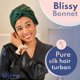 thumbnail image 2 of Bonete de Seda BLISSY 22 Momme de Seda de Morera para Cabello Rizado, 2 of 8