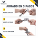 thumbnail image 4 of Kit Compresor De Pistones Gutstark 22 piezas Con Estuche Organizado, 4 of 6