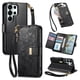 thumbnail image 1 of Funda FOXDOCK cartera de piel sintética para FOXDOCK Samsung Galaxy S26 Ultra – Resistente a golpes, RFID – negro, 1 of 6