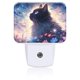thumbnail image 1 of Luz nocturna Uiaoiais Gato en flores LED con sensor crepuscular, 1 of 7