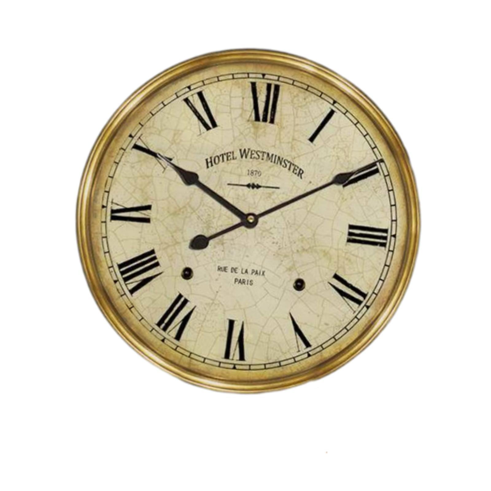 Bothyi - Reloj Vintage Con Números Romanos, Reloj De Pared Colgante De Regalo Para Comedor Y Dormitorio