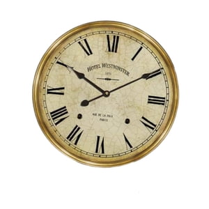 Bothyi - Reloj Vintage Con Números Romanos, Reloj De Pared Colgante De Regalo Para Comedor Y Dormitorio