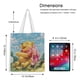 thumbnail image 5 of Winnie the Pooh Bolso de tela con estampado de lienzo para mujer, bolsa de compras reutilizable y estética, con cremallera interior, regalo para mujer, 35 × 40 cm., 5 of 6