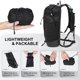 thumbnail image 3 of Mochila IX INOXTO 15L/22L Impermeable Plegable Negra, 3 of 7