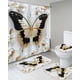 thumbnail image 2 of Set de baño 5 piezas Cortina mas Alfombras mas forro de ducha, 2 of 7