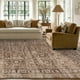 thumbnail image 4 of Alfombra LòutiRoot Home 274x183 cm Marrón Vintage Lavable, 4 of 8
