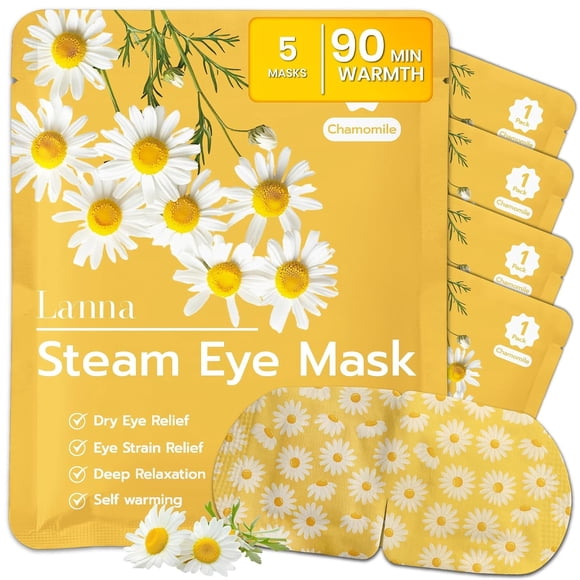 Mascarilla de vapor LANNA 120 min Manzanilla 5 uds
