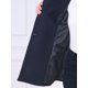 thumbnail image 5 of INSPIRE CHIC Abrigo Corto de Mujer para Invierno con Cuello Peter Pan, Doble Botonadura, Cinturón, Chaqueta Ajustada para Trabajo, Exterior M Azul Marino, 5 of 6