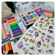 thumbnail image 4 of Set kit de arte dibujo full lápices para colorear pack artistico navidad 100 pcs, 4 of 10