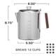 thumbnail image 4 of Cafetera Percolator Bozeman 9 Tazas Acero Inoxidable, 4 of 7