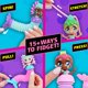 thumbnail image 2 of Fidget Doll WowWee Fashion Fidgets Mermaids Fantasy Series, 2 of 6