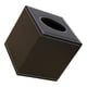 thumbnail image 3 of Soporte de caja de pañuelos de encimera cuadrada Servilleta de papel Cubierta de caja Cuero de PU Café, 3 of 3