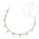 thumbnail image 1 of Collar largo 80cm ajustable Talasa zirconias y perlas chapado en oro Riviere, 1 of 3