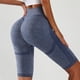 thumbnail image 1 of Short Biker Mujer Levanta Cola Push Up Jaspeado, 1 of 6