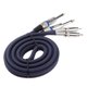 thumbnail image 1 of Cable De Audio Dual 1/4 "6.35mm A Dual RCA Phono Para Amplificador Mezclador 150cm, 1 of 5