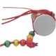 thumbnail image 5 of Llavero, collar, cadena con colgante, regalo de tambor africano, djembés, tambor de madera, pandereta, mini accesorios, 5 of 7