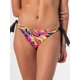 thumbnail image 1 of Bottom de Bikini Daikiri Mujer Calzón Amarras Flores Negro Flúor Protección UV50+, 1 of 3