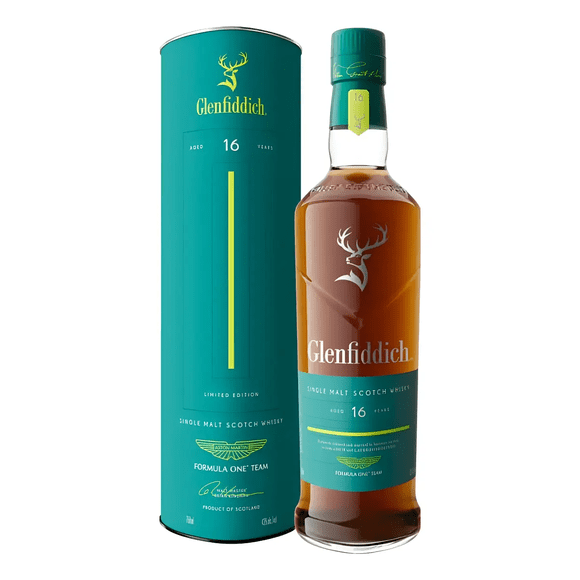 Whisky Glenfiddich 16 Años Single F1 Aston Martin Edicion Lm