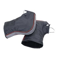 Magideal - Manguitos De Manillar De Motocicleta A Prueba , Guantes Suaves De Protección Cálidos Protector De Manos, Mantiene Las Manos Calientes , 38Cmx29Cm Reflectante