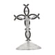 thumbnail image 2 of Figura De Cruz De Pie, Escultura Religiosa Para Entrada Interior De Acción De Gracias, Color Plateado Y Negro, 2 of 5