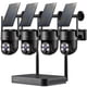 thumbnail image 1 of Sistema de cámara de seguridad solar Kittyhok 2K con detección humana, 1 of 6