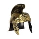 thumbnail image 4 of Casco Espartano, Armadura Medieval Para Decoración Del Hogar, Actuación Escénica, Cosplay, Accesorio Dorado, 4 of 5