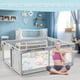 thumbnail image 5 of Baby Playpen Besuhot Baby Playard con puerta de 127 x 127 cm para interiores y exteriores, 5 of 7