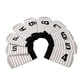 thumbnail image 1 of 10 Uds. Fundas De Cabeza De Hierro Para Golf, Cubiertas De Cu?as De Golf Duraderas Tejidas Para Hombres Y Mujeres, Color Blanco Y Caqui, 1 of 5